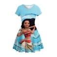 thumbnail image 1 of Vestido para niñas de 2 a 16 años, novedad de verano, princesa congelada, Elsa, fiesta de cumpleaños para niños, Cosplay, vestido de princesa de Escape de Disney, 202211T-12T heqiyong CONDUJO, 1 of 2