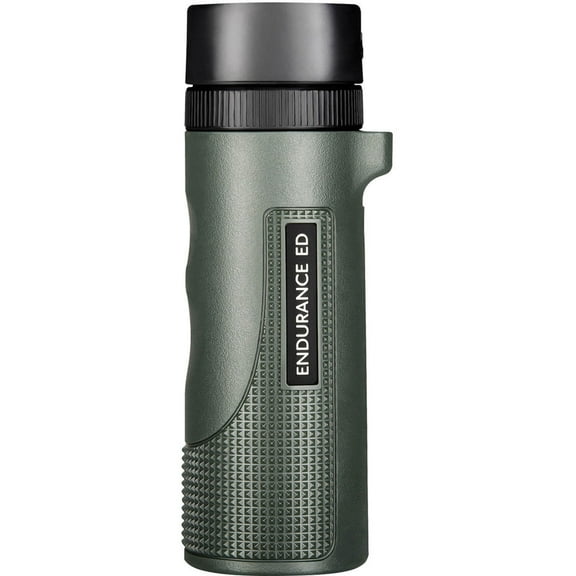 Hawke Sport Optics 8x25 Endurance ED Water Proof Roof Prism Monocular, Fully Multi-Coated, Green