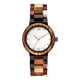 thumbnail image 1 of Relojes De Madera Relojes Exquisitos Para Mujer Relojes Casuales De Moda Simple Esfera De Nácar Vogacara AP004879-03, 1 of 6
