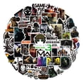thumbnail image 1 of Stickers, 50 Pcs Motorcycle Decals Vinyl Stickers for Laptop for Water, 1 of 5