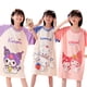 thumbnail image 2 of Camisón Kawaii de Anime Sanrios para niños, pijamas de algodón de manga corta con dibujos animados de MyMelody Kuromi Cinnamoroll, ropa de casa para niñas, 2 of 4