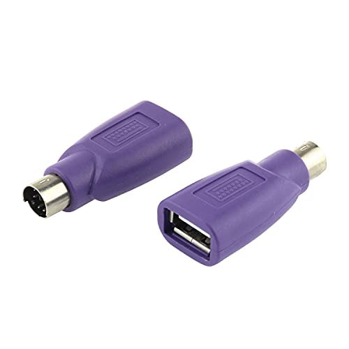 DGZZI USB to PS2 Purple USB Female to Male Converter Adapter for Mouse and Keyboard - Walmart.com