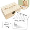 thumbnail image 1 of Advice And Wishes For The Mr And Mrs - Wedding Advice Cards For Bridal Shower, 1 of 5