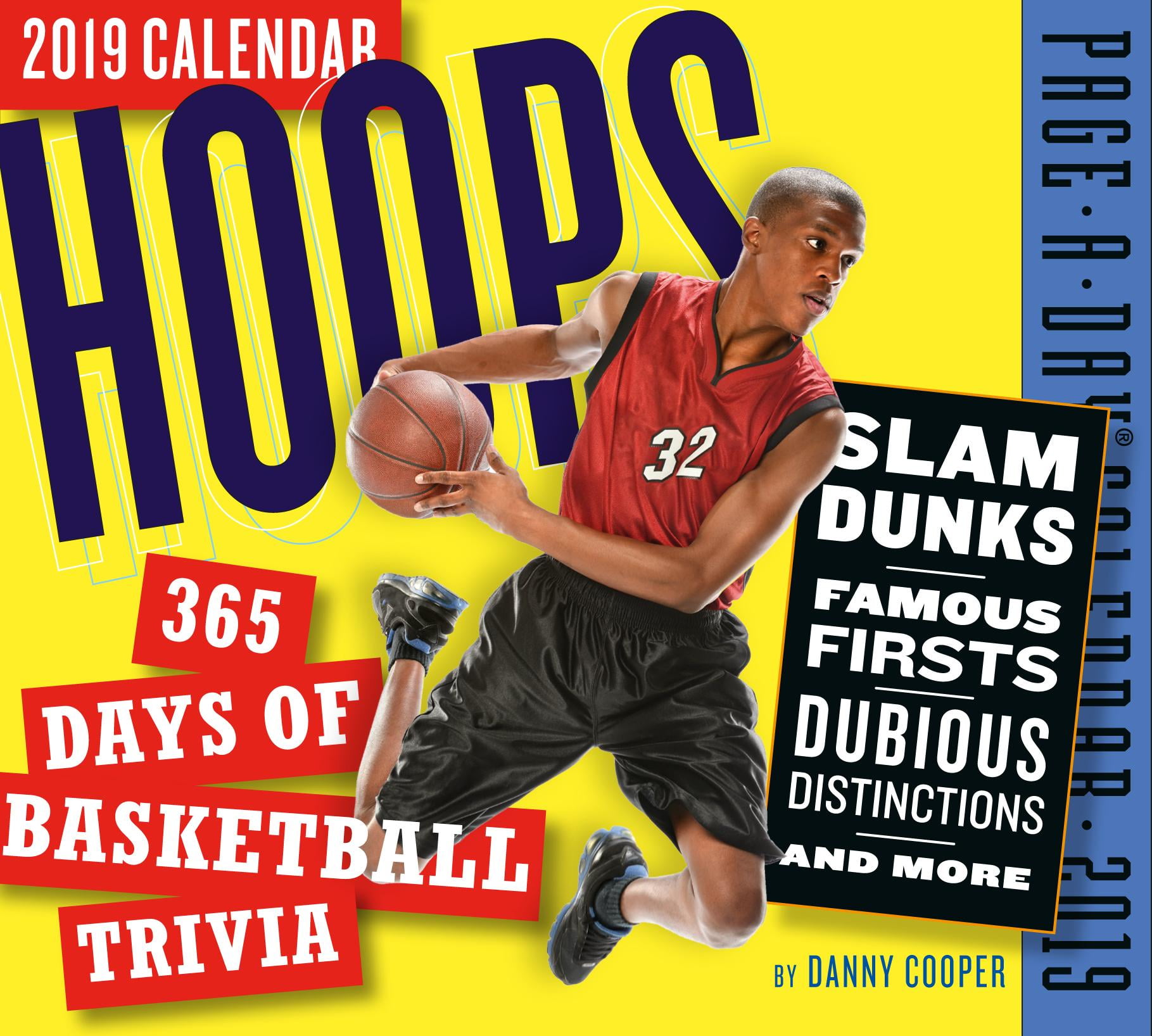 Hoops 365 Days of Basketball Trivia! PageADay Calendar 2019 (Other