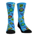 thumbnail image 3 of Unisex Rock Em Socks  Light Blue Tennessee Titans TMNT Three-Pack Crew Sock Set, 3 of 4