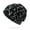 Black, variant on Winter Hats Beanie Hat Collar Wrap Print Scarf Turban Unisex Hat Head Ruffle Women&Men Baseball Caps Skull Caps Hats for Women Black M