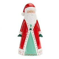 Melrose 84178 Santa Tea Light, 10-inch Height, Clay