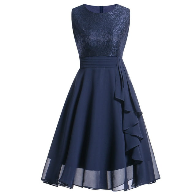 Gspmoly Robes d'Été pour Femmes 2025, Robe d'Été Vintage à Épaules Dénudées et Col en V, Robe de Soirée, Robe de Cocktail, Liquidation d'Été