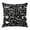 Black White, variant on Brown Texas Star Retro Pillow Covers 16x16 Inch, Country Star Buffalo Plaid Wooden Linen Pillowcase with Invisible Zipper, Decorative Throw Pillow Covers Cushion Case for Couch Sofa Bed Living Room