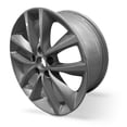 thumbnail image 2 of 2016-2018 Kia Sorento 17" Silver OEM Factory Wheel Rim 52910C5110, 2 of 3