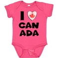 thumbnail image 3 of Inktastic I Love Canada Heart with Maple Leaf Boys or Girls Baby Bodysuit, 3 of 5