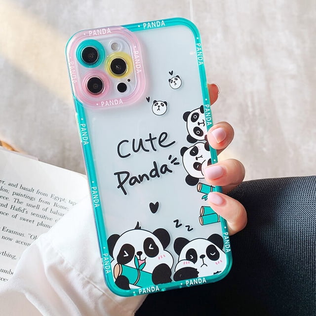 SoCouple Panda Dinosaur Phone Case For Redmi Note 11s 12 9 8 10 Pro 12C Xiaomi 11t 12t Pro 13 Lite Poco x5 f5 x3 Soft TPU Cover xuanjing unisex