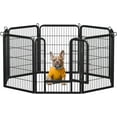 thumbnail image 2 of Dog Playpen Outdoor  Indoor Pen for Large/Medium/Small Dogs Animals Portable Playpen for RV Camping Garden Yard Panels Height, 2 of 6