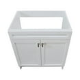 thumbnail image 4 of Bellaterra-Home 23 in. Single Sink Foldable Vanity Cabinet, White Finish, 4 of 10