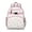Pink-100, variant on Ocean Turtle Students Backpack with Tropical Hawaiian Marine Life and Underwater Coral Reef Print, Nautical Beach Theme, Lightweight and Comfortable for Students