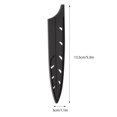 thumbnail image 3 of CIMAXIC Ceramic Cutters Protective Cover Black Plastic Cutters Cover Creative Feather Type Cutters Cover Ceramic Cutter Plastic Cutters Cover Size 8 Inches Black,7.87"X1.38"X0.12", 3 of 5