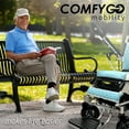 thumbnail image 2 of Majestic IQ-8000 Electric Wheelchair, Lightweight Electric Wheelchairs for Adults, 330 lbs Weight Capacity, Airline and Cruise Approved, 2 of 7