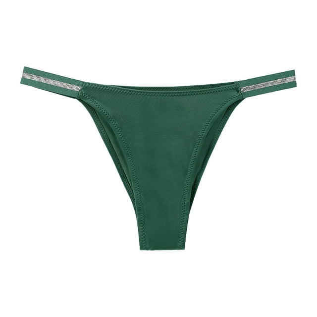 Birdeem Culotte String Taille Basse Transparente Aguichant Mode pour Femmes