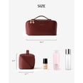 thumbnail image 4 of Bolsa de cosméticos EACHY, bolsa de maquillaje de viaje de gran capacidad, 4 of 5