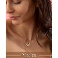thumbnail image 2 of Yndra 18K Gold Plated Heart Necklace for Women,S925 Sterling Silver September Sapphire Birthstone Butterfly Pendant Necklace,Jewelry Gift for Her Wife Mom Girlfriend,Birthday Mother’s Day Gift, 2 of 11
