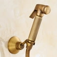 Bidet Sprayer Faucet Set with Cold Water Brass Handheld Toilet Bidet