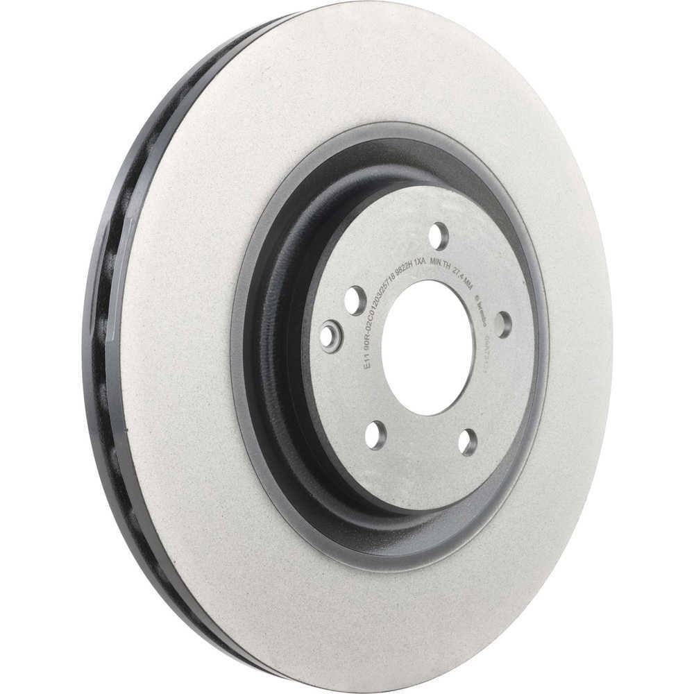 Brembo 09.A731.21 BRAKE ROTORS Fits select: 2003-2006 MERCEDES-BENZ CLK 500