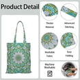thumbnail image 4 of Abstract Artistic Mandala Foldable Tote Bag - Compact Washable Shopping Bag for Busy Parents, 4 of 6