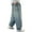 Light Blue, variant on Boys Baggy Denim Pants Straight Leg Loose Fit Casual Streetwear Hop Jeans with Elastic Waist and Pockets