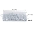 thumbnail image 1 of Dioche Cotter Pin Assortment, Easy Storage Fasteners Parts Smooth Cotter Pin Set Split Pin, Durable Automotive Cylinders For Construction Machinery Aerospace Equipment, 1 of 8