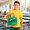 Green, variant on QuanTara Portable Lunch Cooler Bag, 8.46" Compact Insulated Thermal Tote with Handle, Lightweight Leakproof Lunch Box for Office Commute, Picnic & Travel