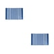 thumbnail image 3 of Alfombra de baño Kearding colección Classic Textura de secado rápido Absorbente segura Azul 2Conjunto, 3 of 6