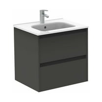 Royo Group USA 24" Sansa 2 Drawer Anthracite with Ceramic Top