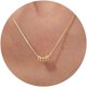 thumbnail image 1 of Collar de oro para mujer, collar chapado en oro, collar de flor de loto, collar de cuentas simple, joyería diaria para niñas, 1 of 5
