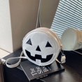 thumbnail image 4 of Halloween Spooky Pumpkin Purse for Women, Stylish Faux Leather Crossbody Bag for Daily Commute and Travel, Halloween Accessories, 4 of 9