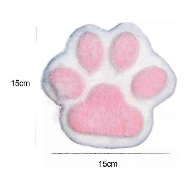 Taba Squishy Hecho a mano de gato grande Yashi pata gigante Squishy Pinky White