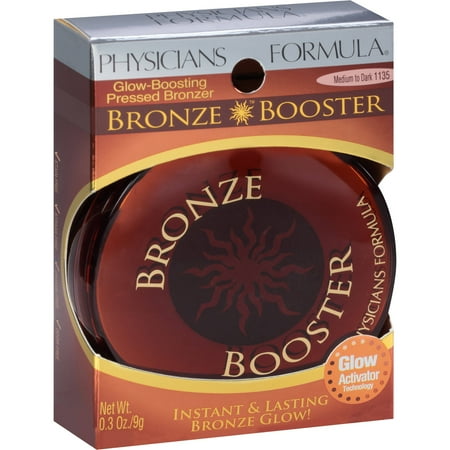 Physicians Formula Bronze Booster Glow-Boosting Pressed Bronzer, 1135 ...