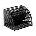 thumbnail image 3 of simhoa Fan Shaped File Organizer Desktop Holder Stand 6 Layers Shelf Large Capacity Tabletop Sorter Storage Rack for Decoration Room Black and L, 3 of 8