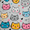 Cute Cat Pattern, variant on Yayeee Faucet Mat for Kitchen Sink 14.7" Diatomite Long Splash Guard Pad, Gold Flower