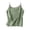 Light Green, variant on Summer Solid Crewneck Chest Pocket Tank Camisole Vest Top Long Top for Women A Tops Nylon Tops Women Crop Top Cropped Top Women Sleep Camisole Seamless Tops Tops in Women Tops for Women Top