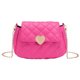 thumbnail image 1 of Bolso Cruzado Con Cadena para Mujer Bolso Extraíble para Citas Diarias para Chicas A La (rosa Rojo), 1 of 6