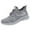 Grey, variant on Fashion Women Sneakers Lightweight Women's Street Cleats 2-sxk Friends Sneaker Booties for Women2 Mesh Breathable Elastic Flat Club C Double Sneaker Womens Sneaker for Summer and Autumn