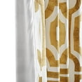thumbnail image 3 of PRTW-D23C-120 Mecca Printed Cotton Curtain, Gold, 50 x 120, 3 of 10