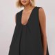 thumbnail image 4 of mfyjkho Vestidos de verano para mujer, Vestido camisero informal de moda para mujer, sin mangas, con cuello redondo Vestidos de fiesta para mujer xl, 4 of 8