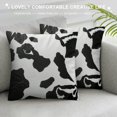thumbnail image 3 of ARISTURING  Throw Pillow Covers, Black Dalmatian Spots Pattern Home Decorative Pillowcases Cushion Case Covers for Couch Bed Sofa, 3 of 5