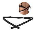 thumbnail image 1 of Miangastore Low Back Bra Strap Converters Extender with 3 Hooks For V-Neck Backless Dress & Shirt (Black), 1 of 5
