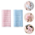 thumbnail image 6 of 2pcs Bath Towels Body Scrub Towels Long Strip Exfoliating Towel Bathing Towels, 6 of 8
