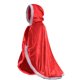 thumbnail image 3 of Txlixc Las niñas llevan capas de terciopelo para el invierno, mientras que los niños las atan a capas de capucha con piezas de terciopelo Txlixc moda, 3 of 7