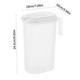 thumbnail image 2 of XmhyTop-A BPA-free Plastic Kettle with Handle and Top Cover, 1 Gallon Transparent, Perfect for Making Tea and Juice, 2 of 4