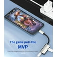 thumbnail image 3 of Lightning to 3.5mm Headphone Jack Adapter (2in1)for Apple MFi Certified Audio Charger Cable Dongle Aux Cord Splitter for iPhone 14 13 Pro for iPad Air Earbuds Connector Car Earphone Charging Adaptor, 3 of 6