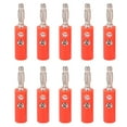 thumbnail image 2 of 4mm Banana Plug, Gold Plated Banana Plug Connector CNC Process High Accuracy  For Electronic Equipment Red, 2 of 8